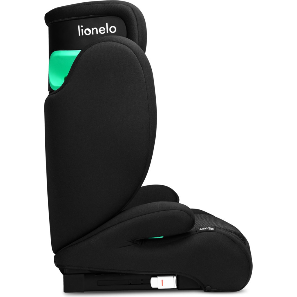 Автокрісло Lionelo Hugo I-Size Black Carbon, 15-36 кг, чорне (LO- HUGO I-SIZE BLACK CARBON) - зображення 7