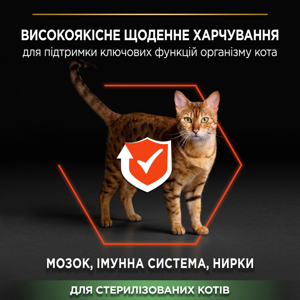 Сухий корм для кішок Purina Pro Plan Sterilised з лососем 10 кг (7613036517164) - зображення 6