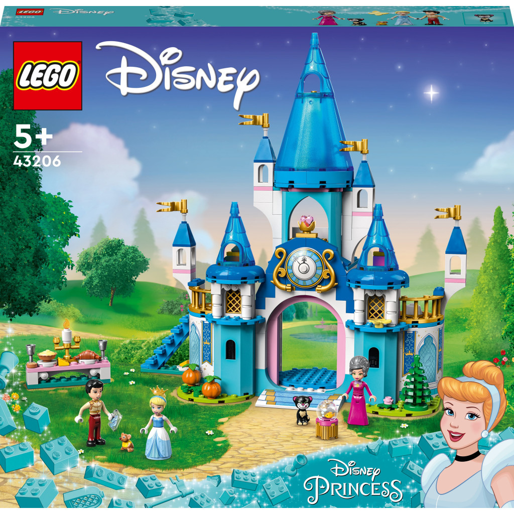 Конструктор LEGO Disney Princess Замок Попелюшки і Прекрасного принца (43206) - зображення 1
