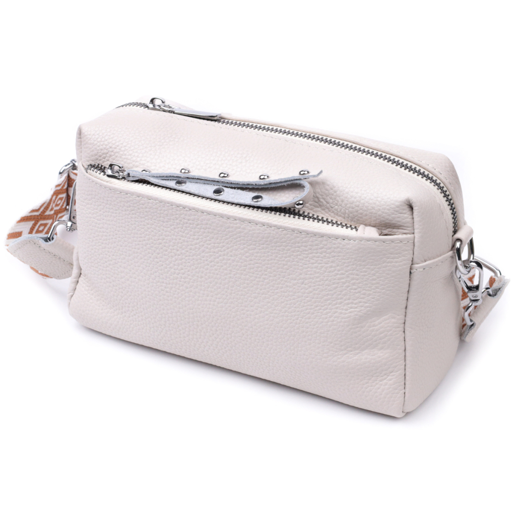 Сумка Vintage Жіноча шкіряна Біла (22653) - зображення 2