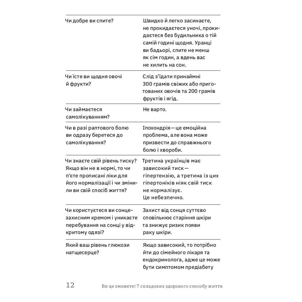 Книга Ви це зможете 7 складових здорового способу життя - Дарка Озерна Yakaboo Publishing (9786177544486) - зображення 10
