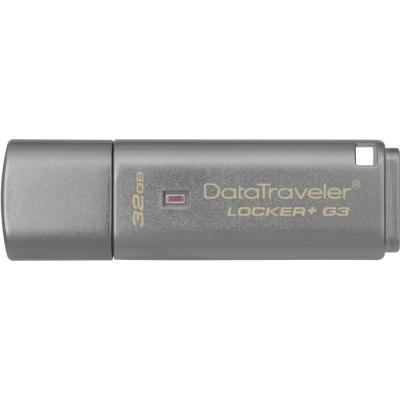 USB флеш накопичувач Kingston 32GB DataTraveler Locker+ G3 USB 3.0 (DTLPG3/32GB) - зображення 1