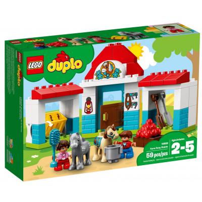 Конструктор LEGO Duplo Town Стайня поні на фермі (10868) - зображення 1