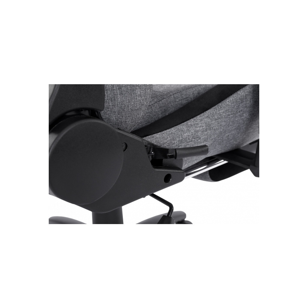 Крісло ігрове GT Racer X-2534-F Gray/Black Suede (X-2534-F Fabric Gray/Black Suede) - зображення 10