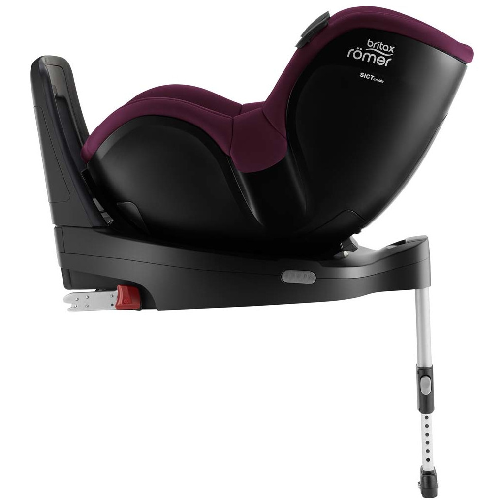 Автокрісло Britax-Romer Dualfix isense Burgundy Red з платформою (2000035115) - зображення 6