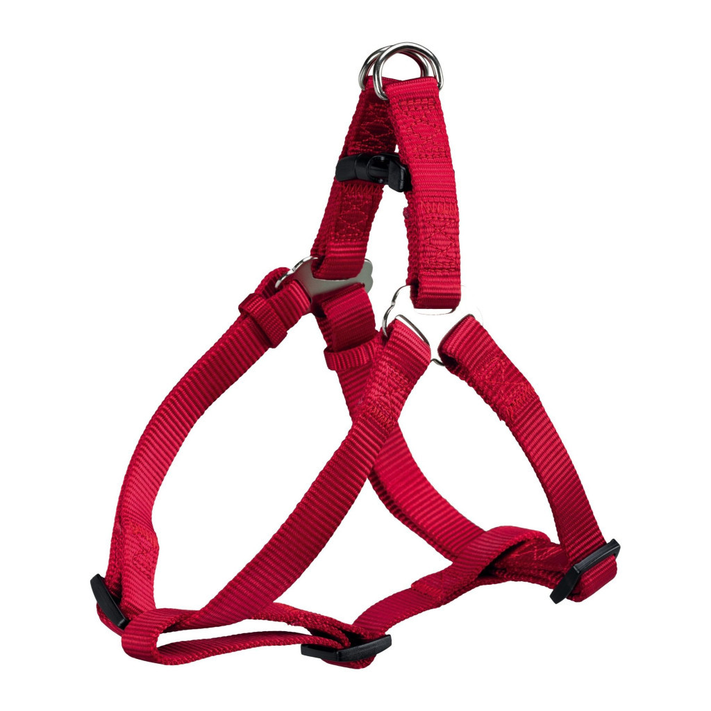 Шлея для собак Trixie Premium XS-S 30-40 см/10 мм червона (4011905204338) - зображення 1