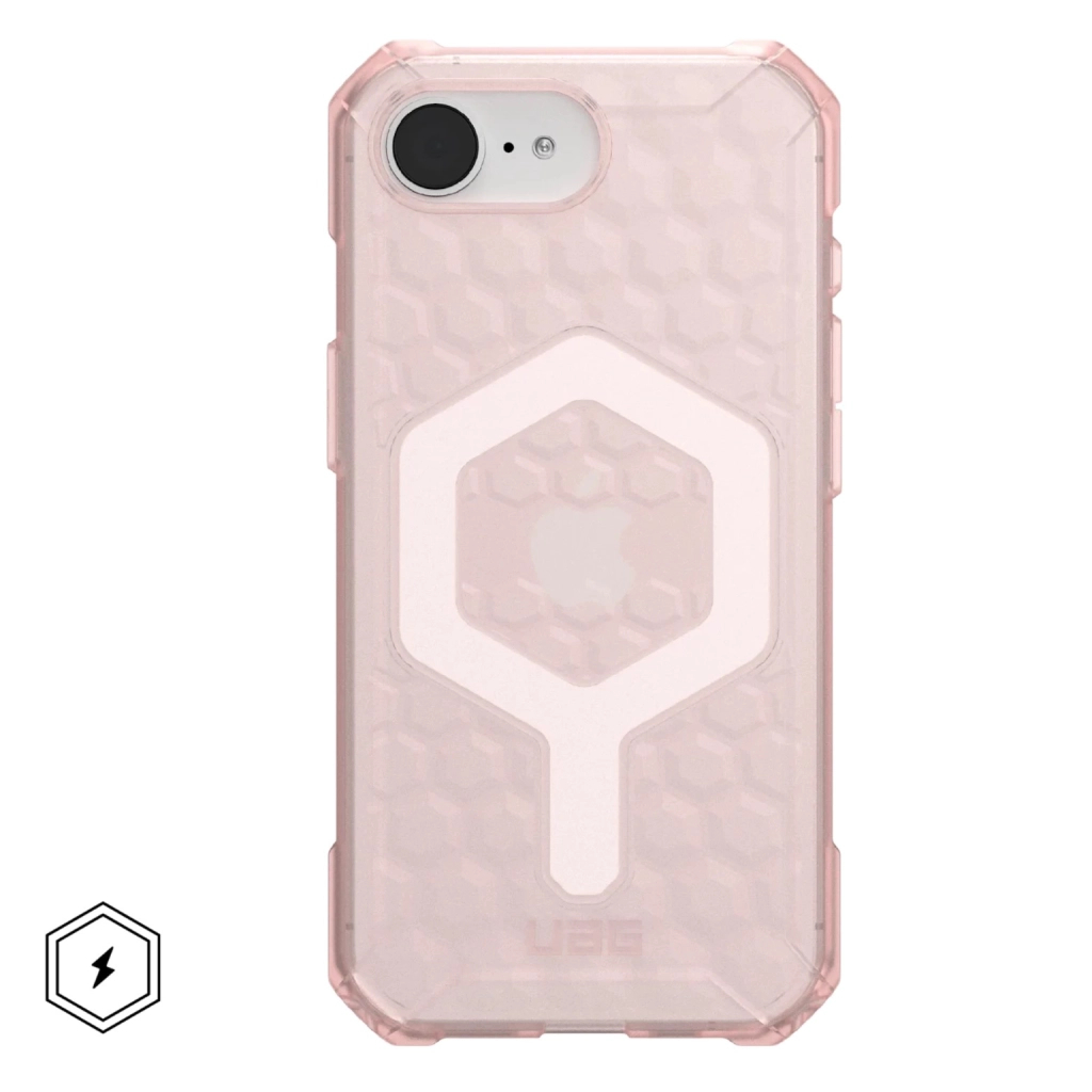 Чохол до мобільного телефона UAG iPhone 16E (4th Gen, 2025), Essential Armor MagSafe, Rose (114496114C4C) - зображення 1
