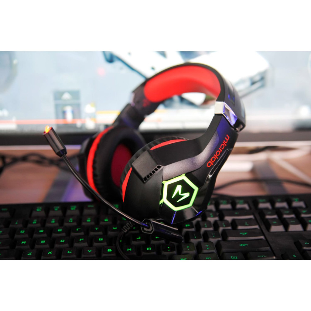 Навушники Microlab G7 Black-Red (G7_b+r) - зображення 7