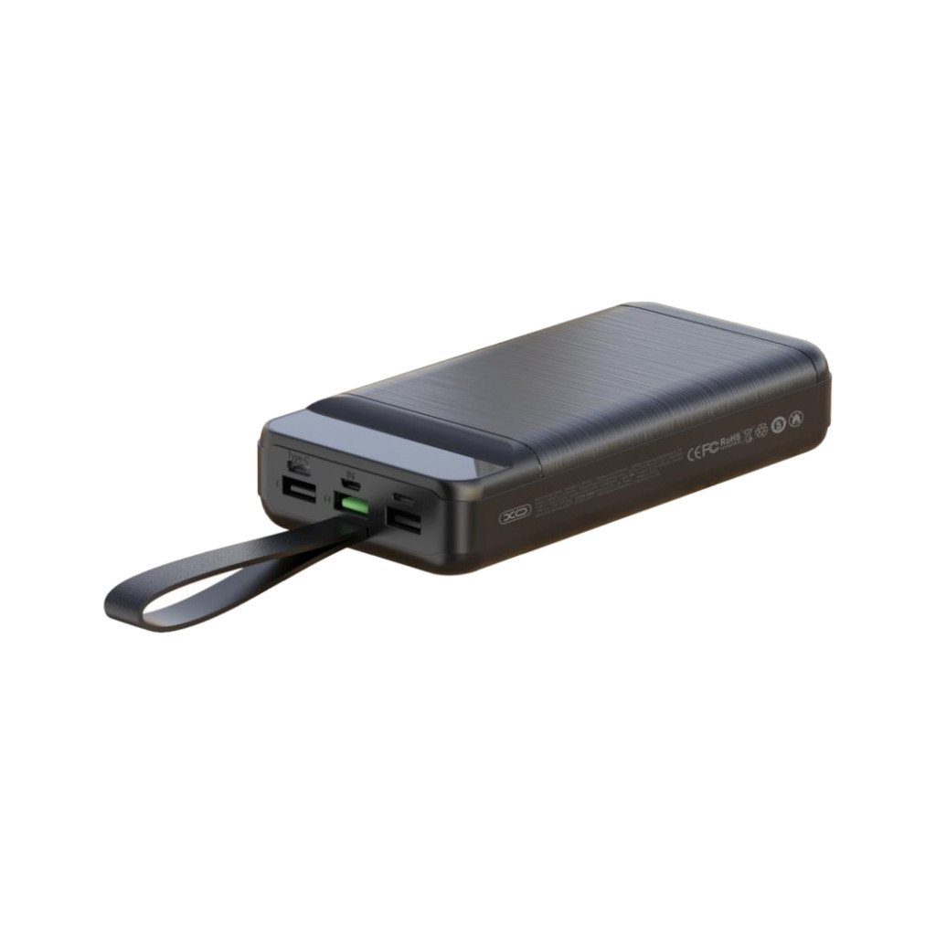 Батарея універсальна XO 50000mAh, PD/18W, QC3.0/22.5W, flashlight, Input(Micro,Type-C,Lightning), Output(3*USB,Type-C) (XO-PR158 / 29211) - зображення 2