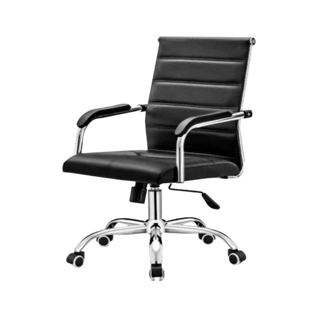 Офісне крісло GT Racer B-4011B Black - зображення 1