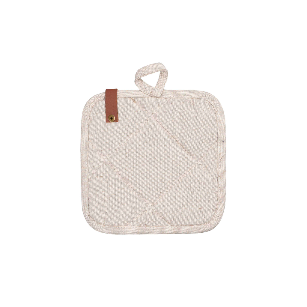 Кухонна прихватка Ardesto Oliver бежевий 20х20см, 100% бавовна (ART04OB) - изображение 4