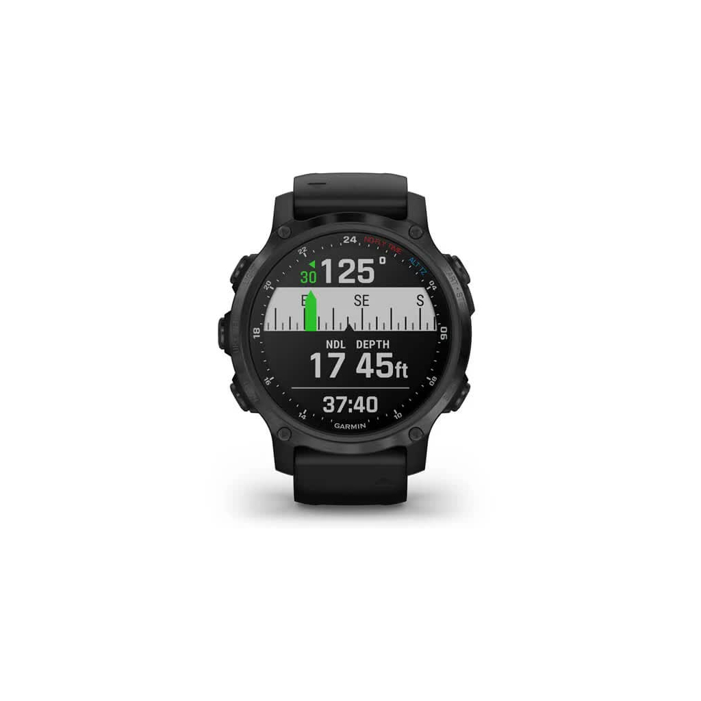 Смарт-годинник Garmin Descent Mk2S, Carbon Gray DLC/Black, GPS Dive Computer, EMEA (010-02403-04) - зображення 4