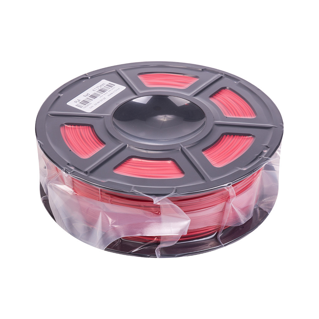 Пластик для 3D-принтера PowerPlant PLA, 1.75 мм, 1kg, red (PT812967) - зображення 1