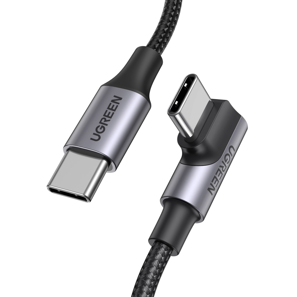 Дата кабель USB-C to USB-C 2.0m 100W US334 Black Ugreen (70645) - зображення 1