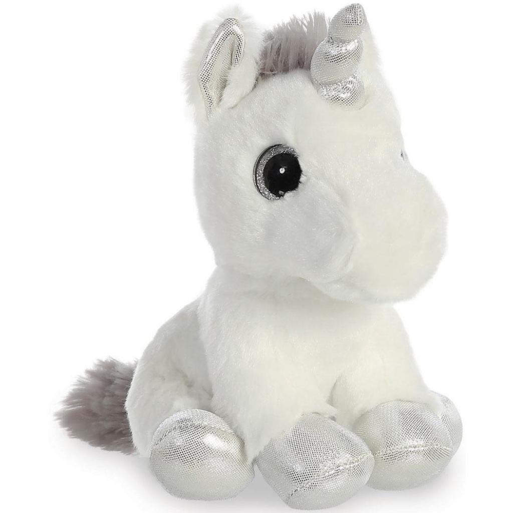 М'яка іграшка Aurora Єдиноріг Silver, 20 см (150710K) - зображення 1