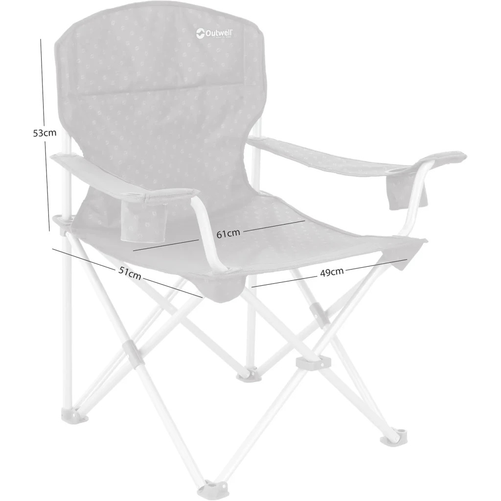 Крісло складане Outwell Catamarca XL Night Blue (470413) (929841) - зображення 2