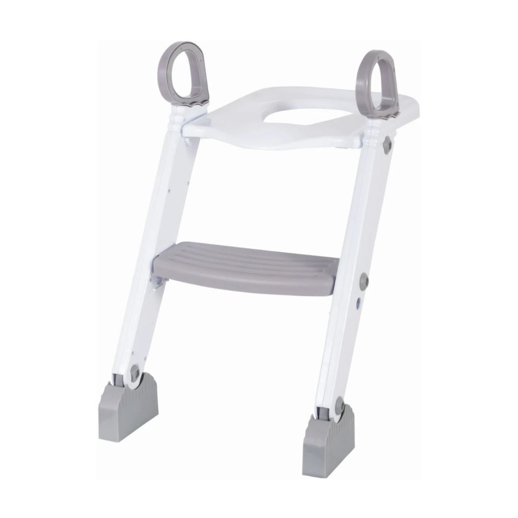 Накладка на унітаз FreeON з драбинкою White-Grey (42325) - зображення 1