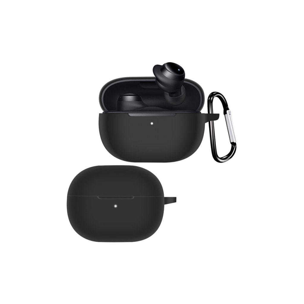 Чохол для навушників BeCover Silicon для Xiaomi Redmi Buds 3 Lite Black (707468) - зображення 2