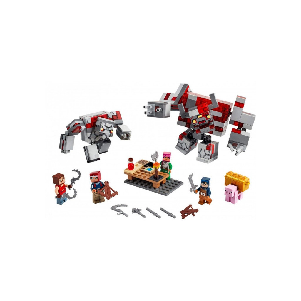 Конструктор LEGO Minecraft Битва за червоний пил 504 деталі (21163) - зображення 6