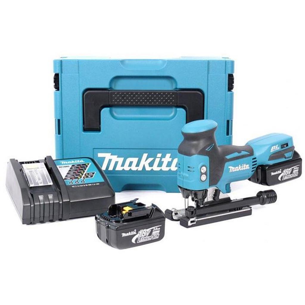 Електролобзик Makita LXT, 3Аг х 2шт, Makpac, 26мм (DJV181RFJ) - зображення 6
