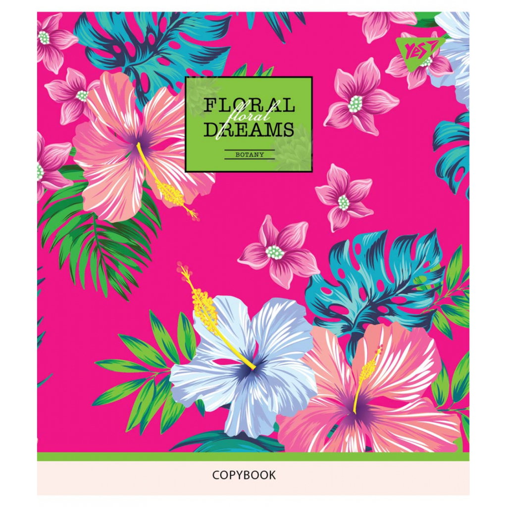 Зошит Yes А5 Tropical Paradise 18 аркушів клітинка (765197) - зображення 3