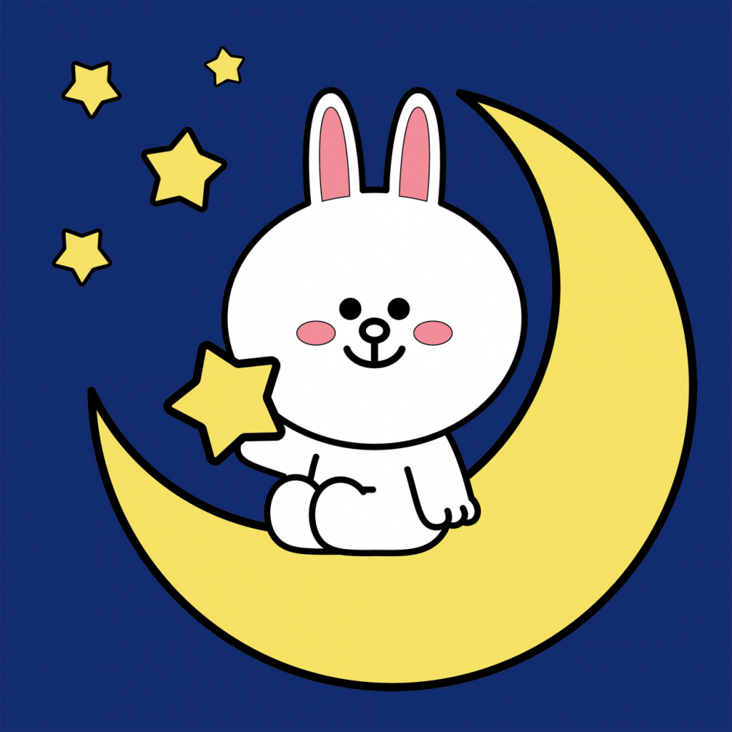 Картина по номерам Santi Лайн Френдс. Коні на місяці 25х25 см LED підсвітка (955014) - изображение 1