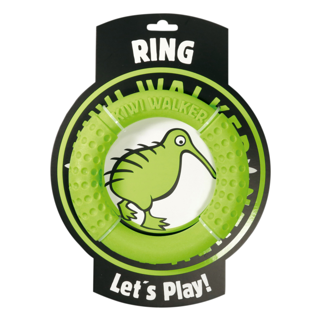 Іграшка для собак Kiwi Walker Кільце 13.5 см зелена (8596075002695) - зображення 2