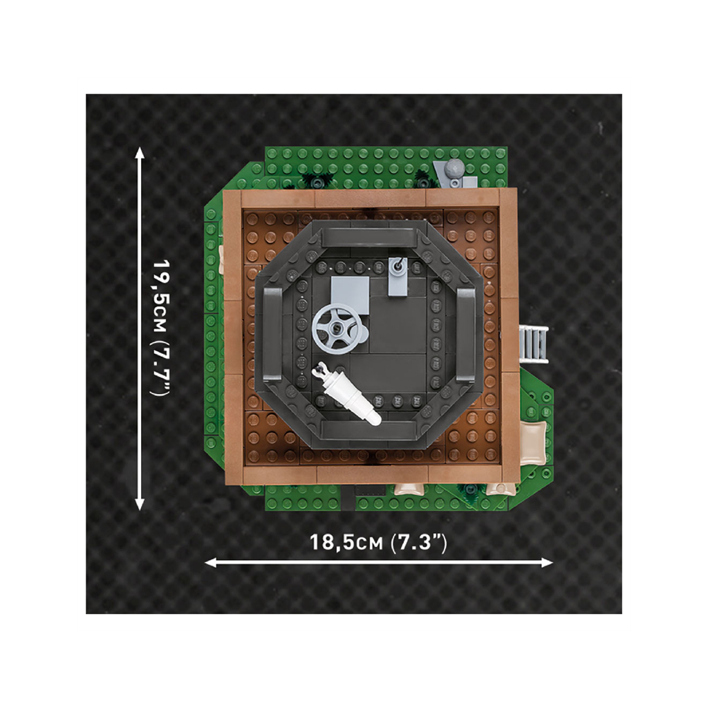 Конструктор Cobi Company of Heroes 3 USA Центр Авіапідтримки, 652 деталі (COBI-3042) - зображення 6