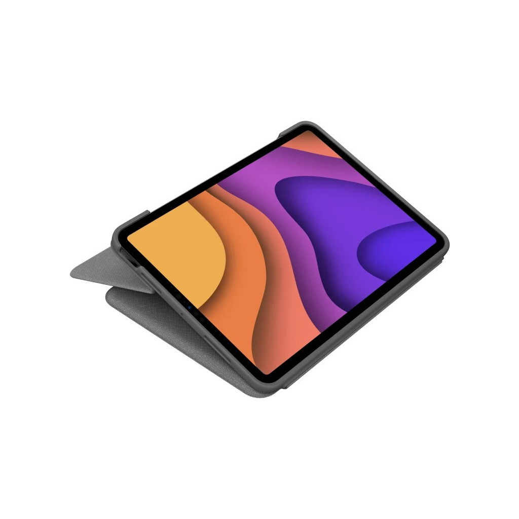 Чохол до планшета Logitech Folio Touch iPad Air (4th gen) - OXFORD GREY - RUS - INTNL (L920-010000) - зображення 2
