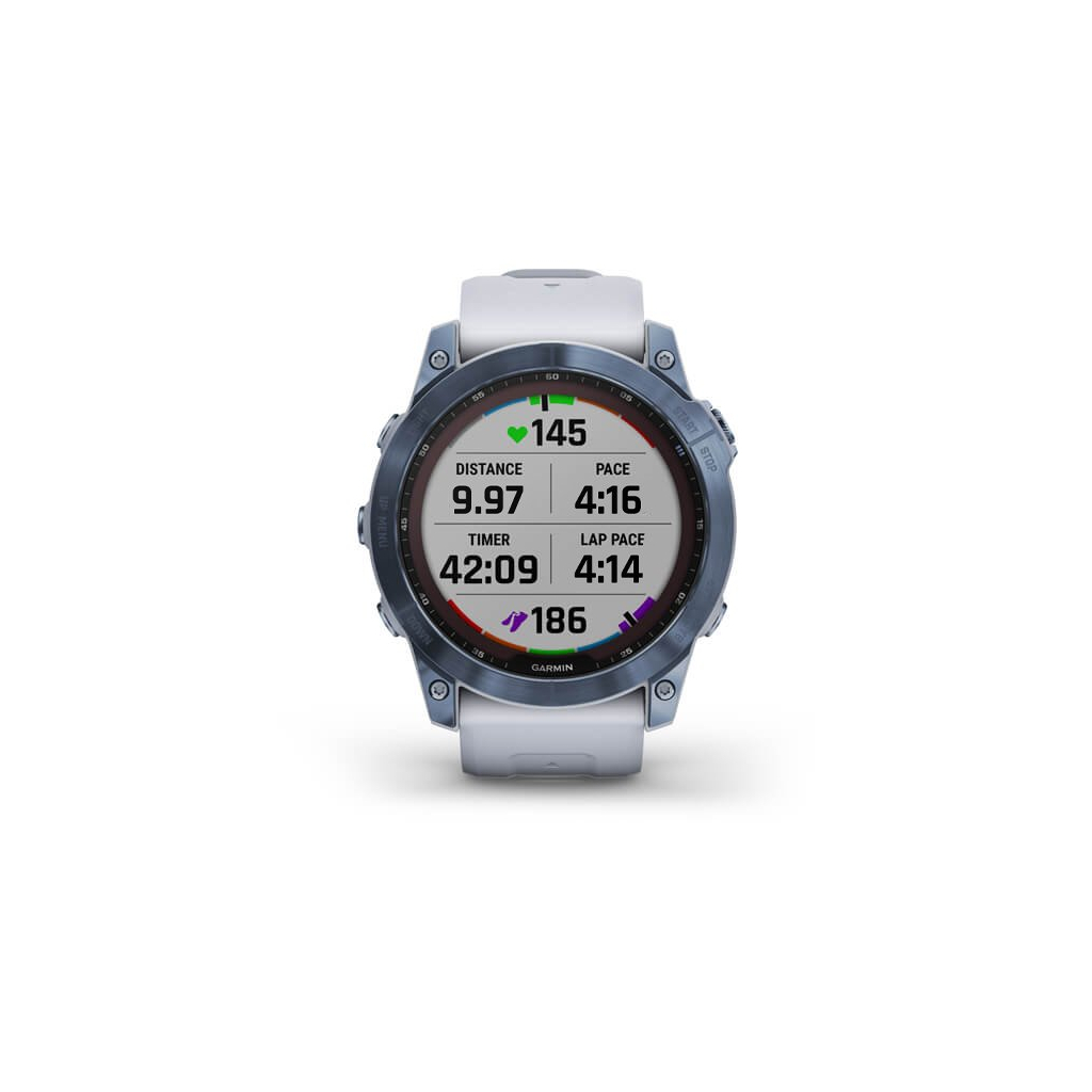 Смарт-годинник Garmin fenix 7X Sapph Sol Mineral Blue, GPS (010-02541-15) - зображення 7