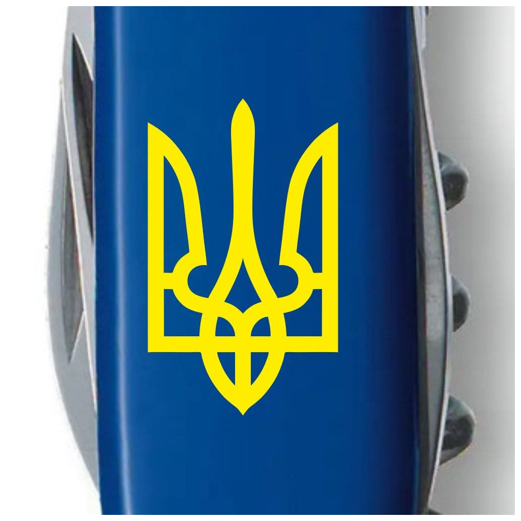 Ніж Victorinox Spartan Ukraine Blue "Тризуб Жовтий" (1.3603.2_T0018u) - зображення 4