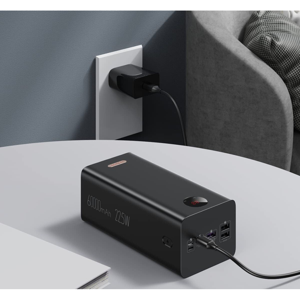 Батарея універсальна Romoss 60000mAh PEA60 22.5W Black (PEA60-152-2142 / 956432) - изображение 7