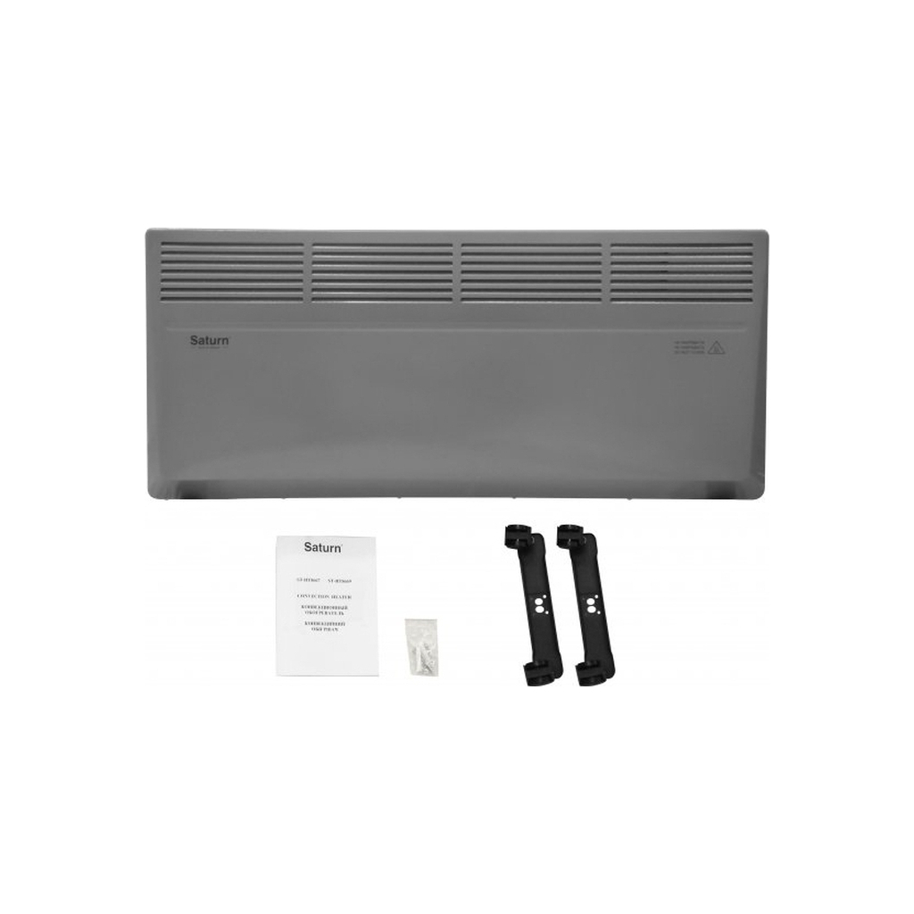Обігрівач Saturn ST-HT8667K Gray - зображення 5