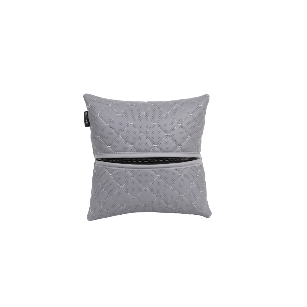 Подушка EVAtech ECO 30x30 см сіра з сірою ниткою (SPSCSGG) - зображення 2