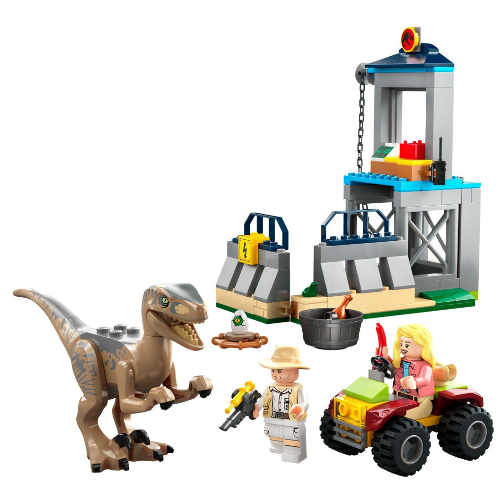 Конструктор LEGO Jurassic Park Втеча велоцираптора (76957) - зображення 2