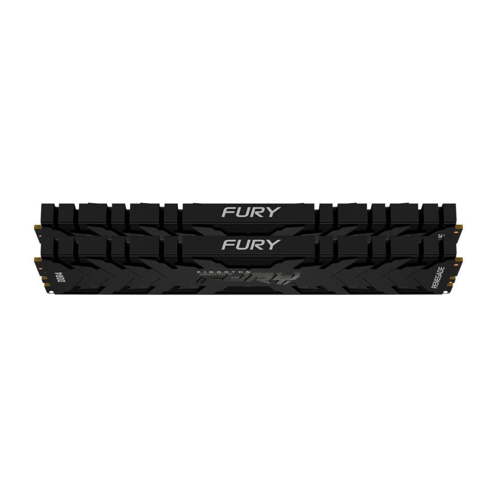 Модуль пам'яті для комп'ютера DDR4 32GB (2x16GB) 3600 MHz Fury Renegade Black Kingston Fury (ex.HyperX) (KF436C16RB1K2/32) - зображення 2