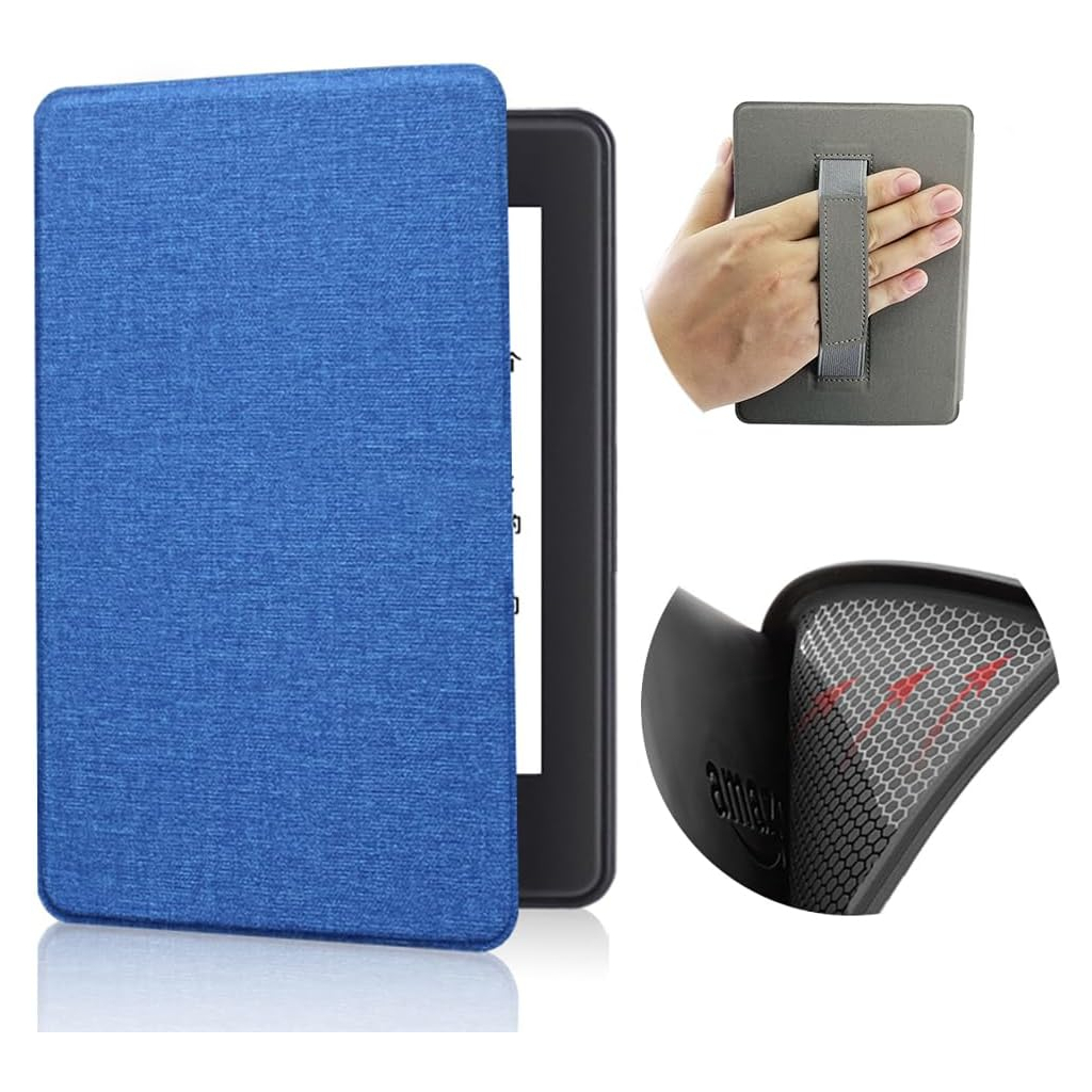 Чохол до електронної книги BeCover Smart Case Amazon Kindle Paperwhite 12th Gen. 2024 7"/Colorsoft (2024) Deep Blue (712845) - зображення 3