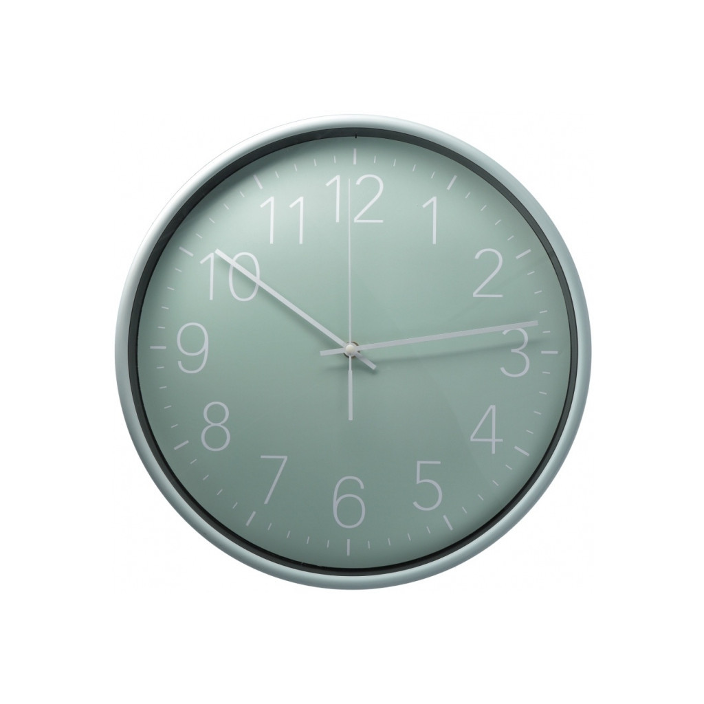 Настінний годинник Optima Pastel пластиковий, м'ятний (O52086) - зображення 1