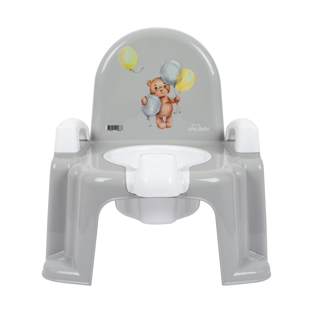 Горщик Sevi Bebe стілець сірий (8692241246808) - зображення 2