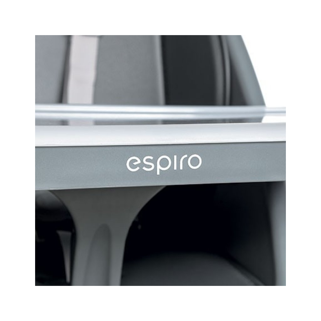 Стілець для годування Espiro SENSE 27 WHITE GRAY (5906724203381) - зображення 9