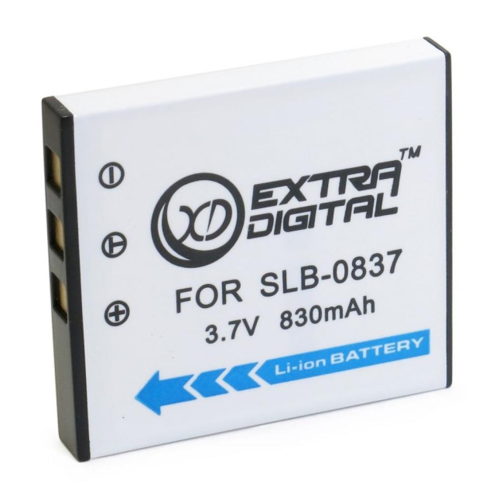Акумулятор до фото/відео Extradigital Samsung SLB-0837 (DV00DV1202) - зображення 1
