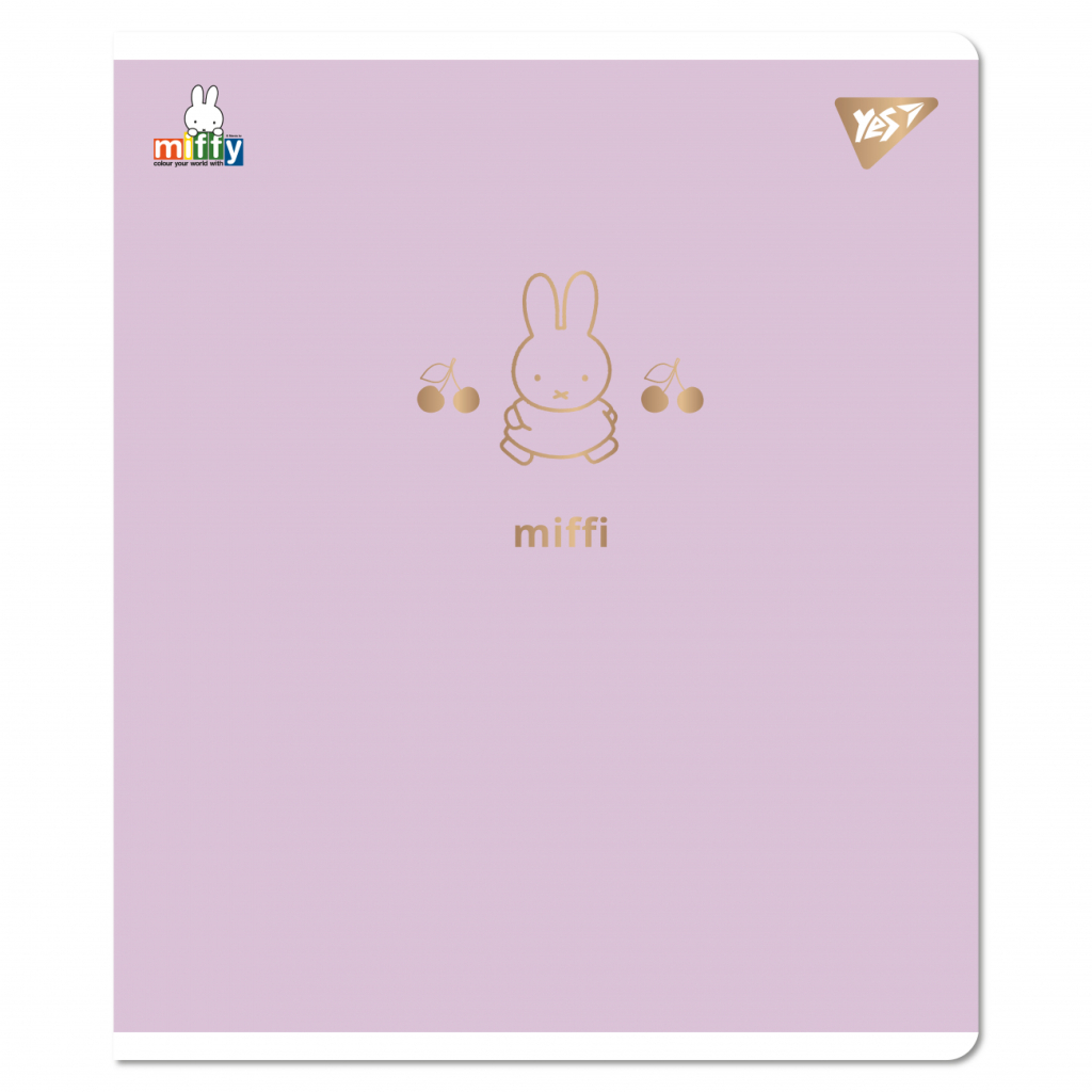 Зошит Yes Gold Miffy А5 18 аркушів клітинка (767518) - зображення 4