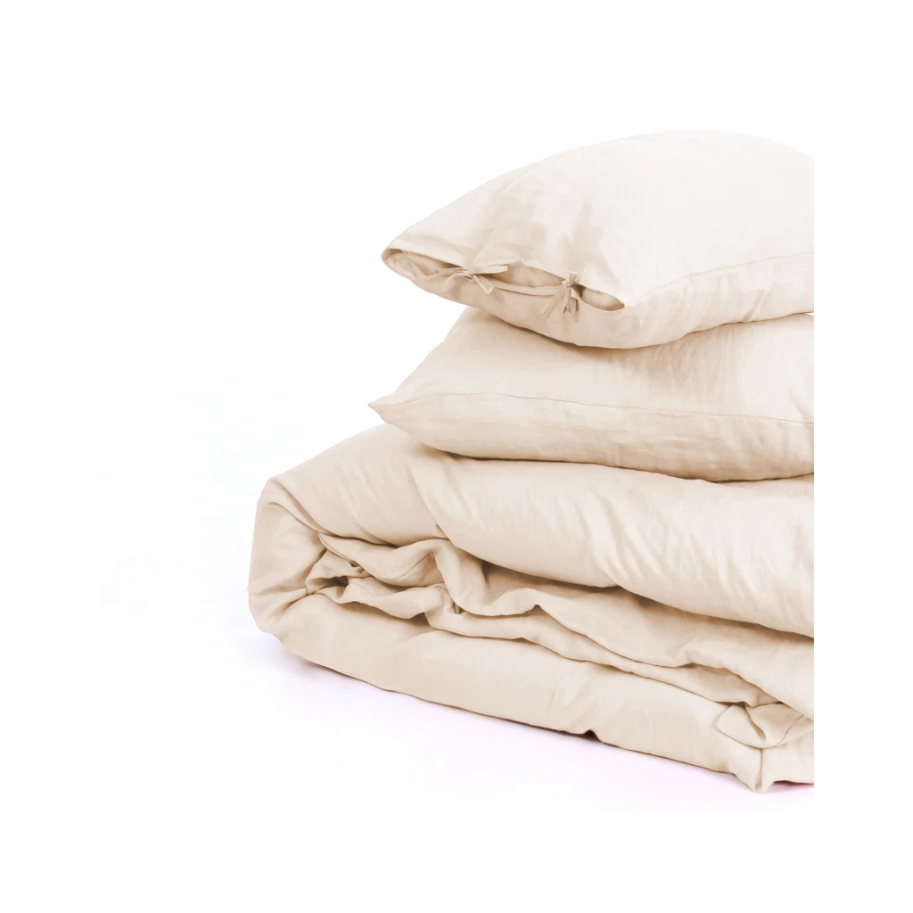 Постільна білизна MirSon Льон Natural Linen Amalia 200х220 (2200008248741) - зображення 7