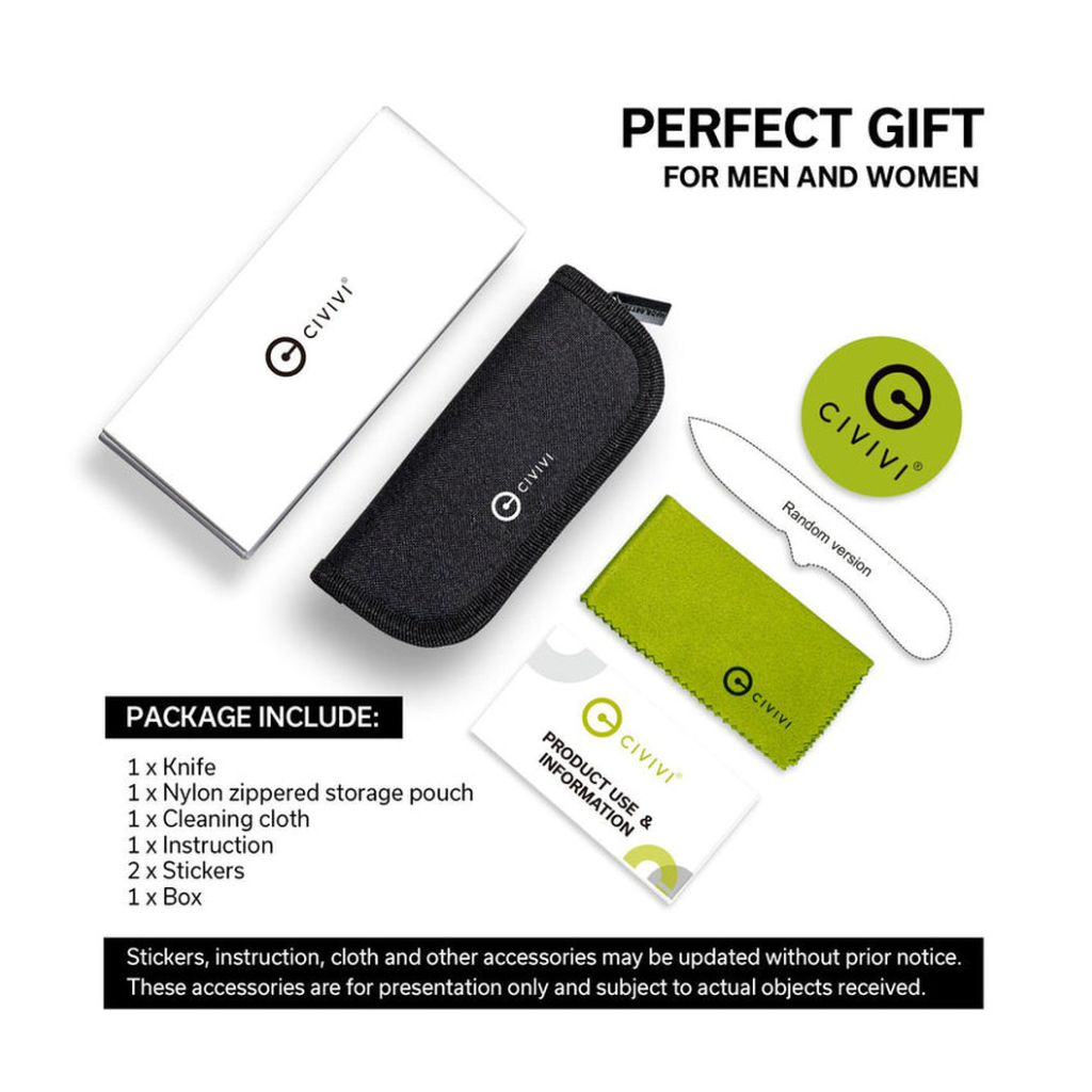 Ніж Civivi Cetos Darkwash Brown Micarta (C21025B-3) - зображення 9