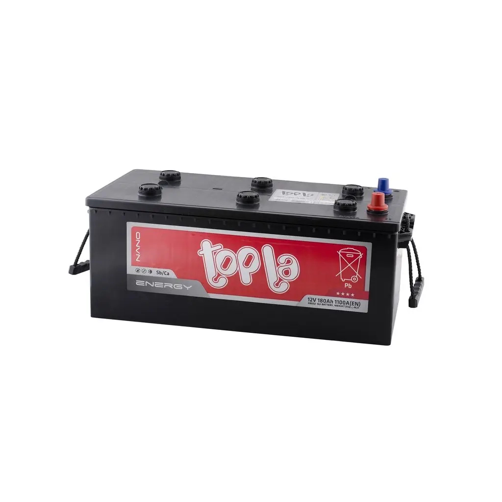 Акумулятор автомобільний Topla 180Ah/12V Energy Truck (548 912) - зображення 2