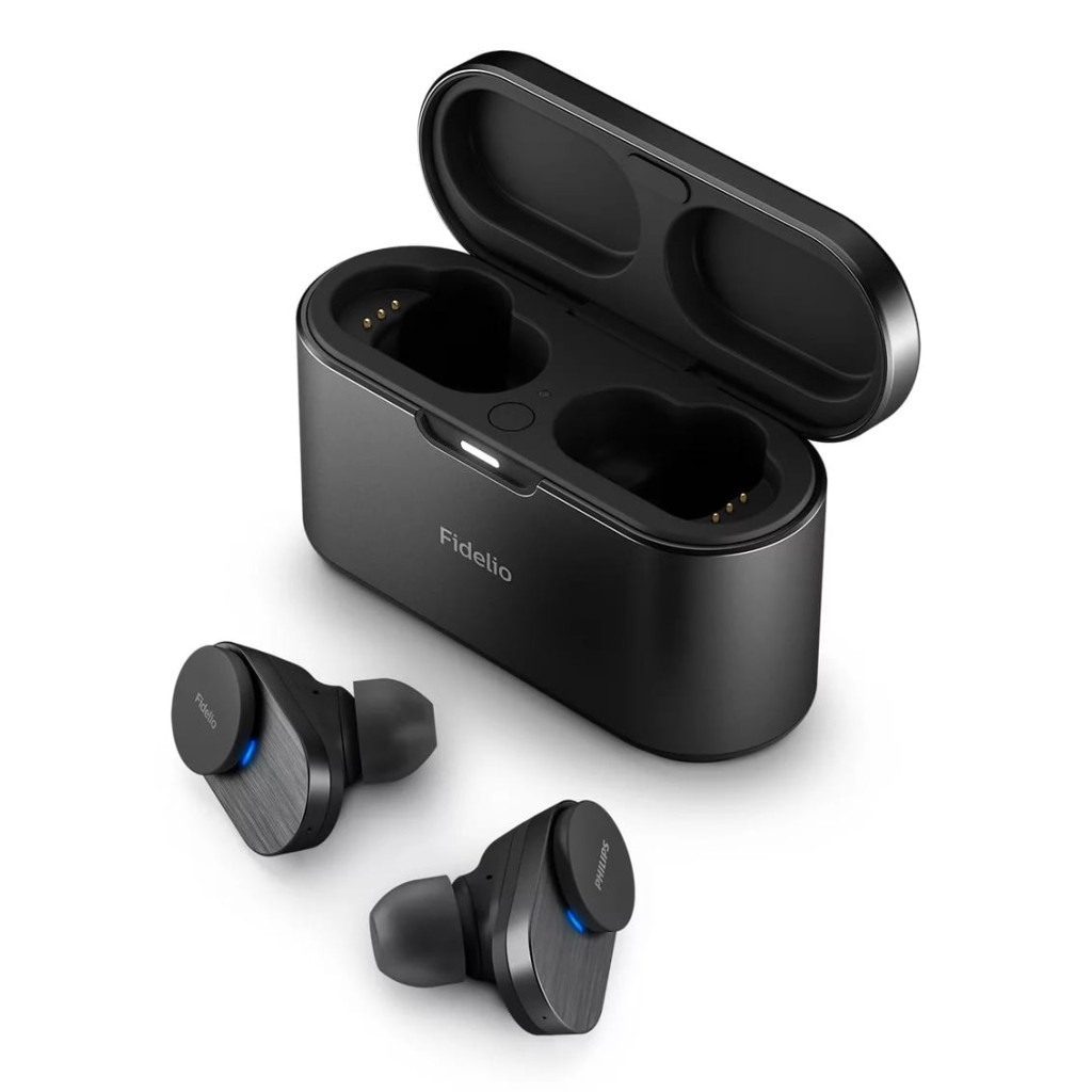 Навушники Philips Fidelio T1 TWS ANC Pro+ Hi-Res IPX4 Black (T1BK/00) - зображення 1