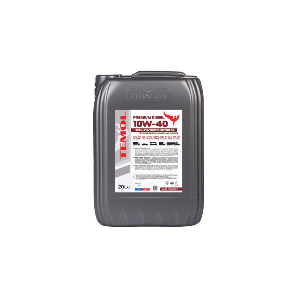 Моторна олива TEMOL Ultra Diesel 10W40 20л (TEMOL 62904) - зображення 1