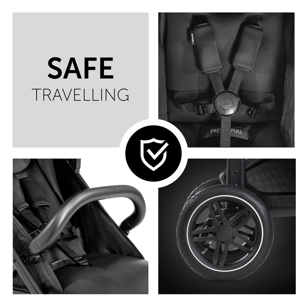 Коляска Hauck Rapid 4D Air Black (14848-8) - зображення 11