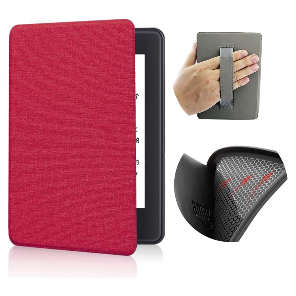 Чохол до електронної книги BeCover Smart Case Amazon Kindle Paperwhite 12th Gen. 2024 7"//Colorsoft (2024) Red (712849) - зображення 3