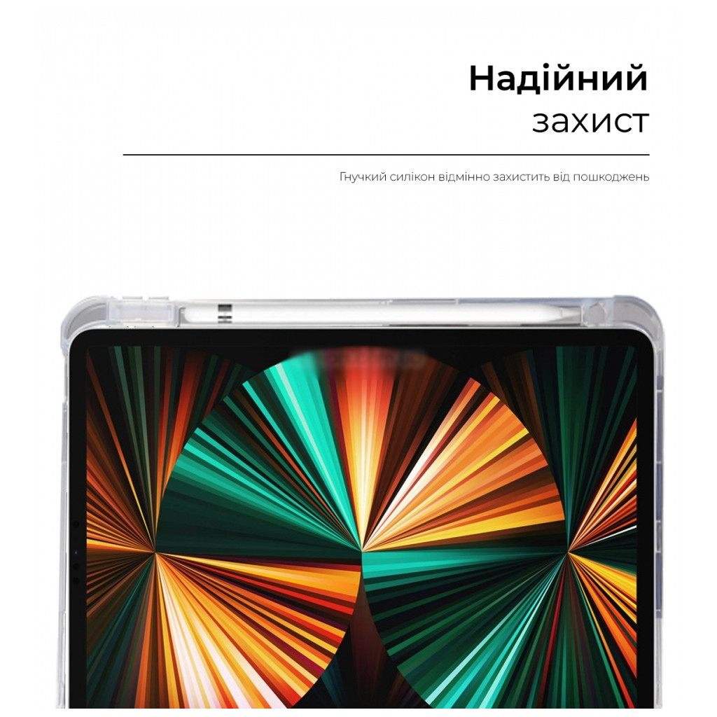 Чохол до планшета Armorstandart Y-type Case with Pencil Holder Apple iPad Pro 12.9 2020 / 2021 Sand Powder (ARM62323) - зображення 3